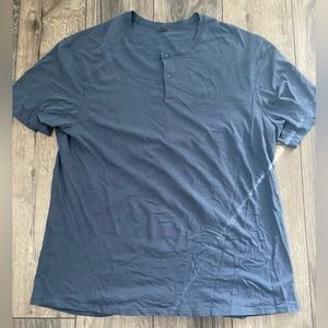 Lululemon Henley Short Sleeve T Shirt